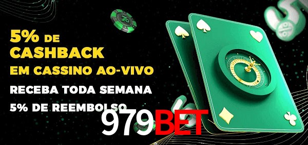 Promoções do cassino ao Vivo 979Bet